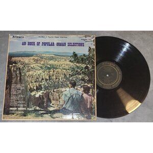 ANDREW ANDREWS LP AN HOUR OF POPULAR ORGAN SELECTIONS 1952 ROYALE 1451
